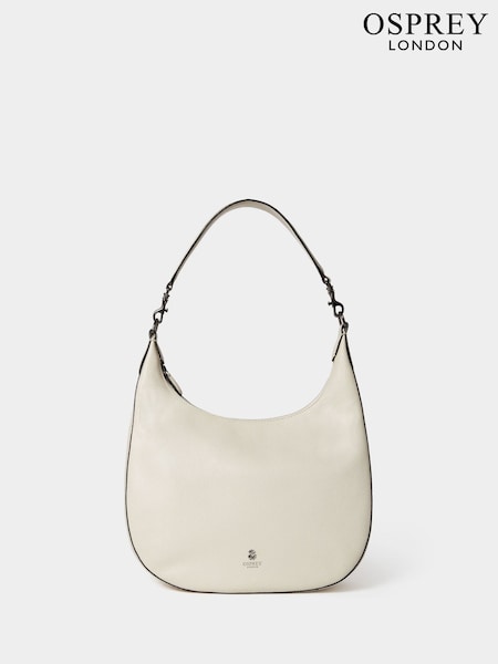 Osprey London Cream The Aspen Leather Crescent Bag (H85721) | €236