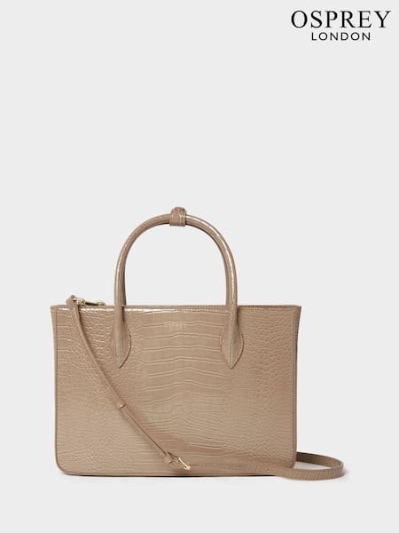 OSPREY LONDON The Fulham Faux Leather Grab Bag (H85735) | €121