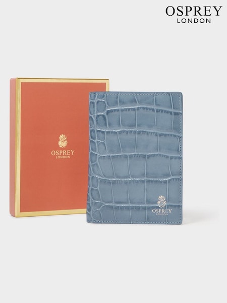 Osprey London The Wentworth Italian Leather Passport Cover (H85764) | €86