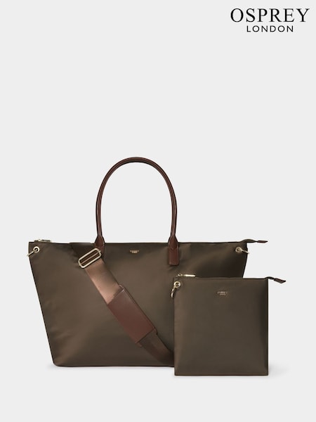 Osprey London Black The Voyage Nylon Weekender Bag (H85766) | €121