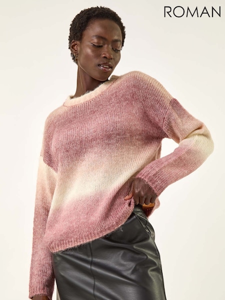 Roman Space Dye Stripe Knit Jumper (H85841) | R$ 510
