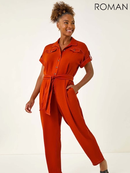 Roman Utility Buttoned Jumpsuit (H85883) | 71 €