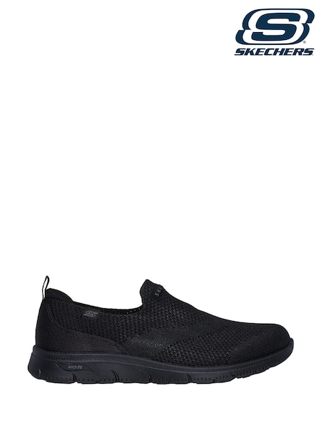 Skechers Black Arch Fit Refine 2.0 Cascade Trainers (H86128) | €105