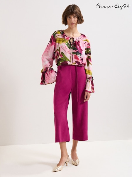 Phase Eight Pink Aubrietta Culottes (H86320) | €95