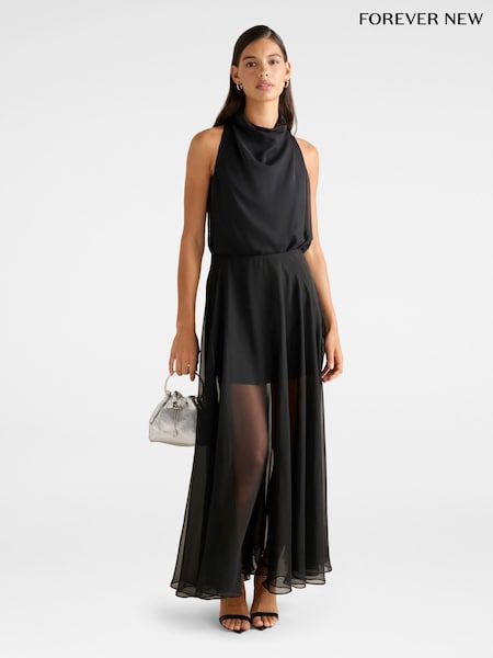 Forever New Ayla Draped Halter Neck Top (H86358) | 439 LEI