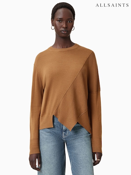 AllSaints Brown Isla Jumper (H86439) | €197