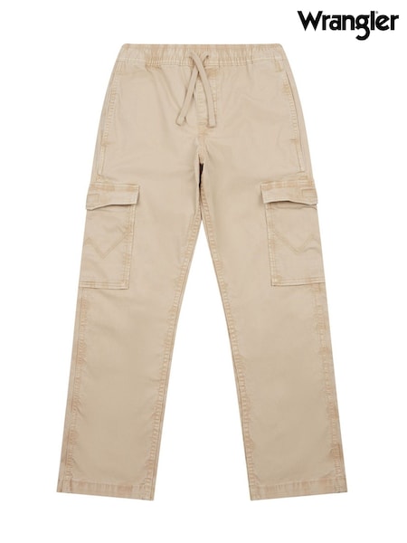 Wrangler Brown Boys Wrancher Cargo Trousers (H86455) | €51 - €60