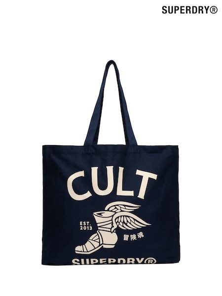 Superdry Blue CULT Graphic Print Bag (H86474) | R$ 60
