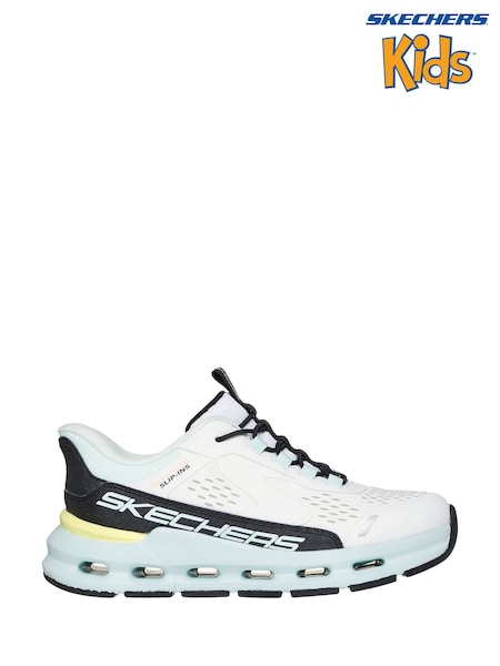 Skechers White Glide Step Vista Lane Trainers (H86483) | €72