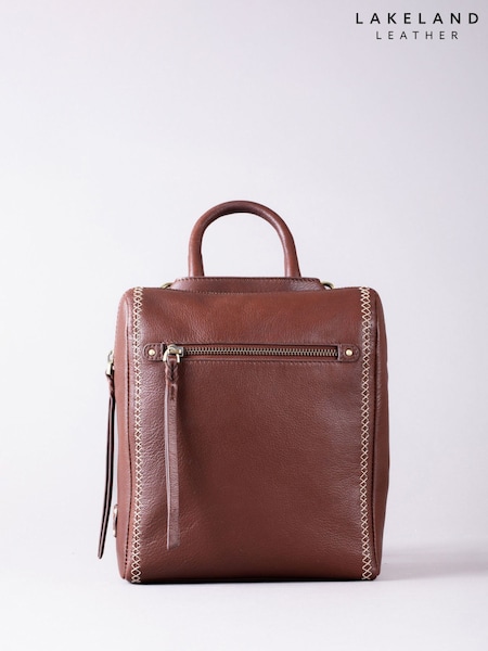 Lakeland Leather Brown Castlerigg Backpack (H86606) | €114