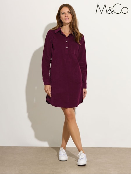 M&Co Red Cord Tunic Dress (H86701) | €52