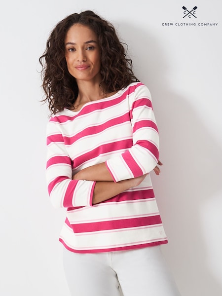 Crew Clothing Ultimate Breton Top (H86879) | R$ 385