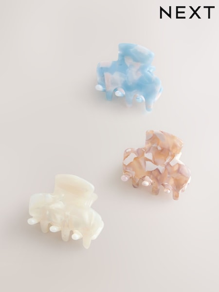 Multi Mini Marble Hair Clips 3 Pack (H87373) | € 13