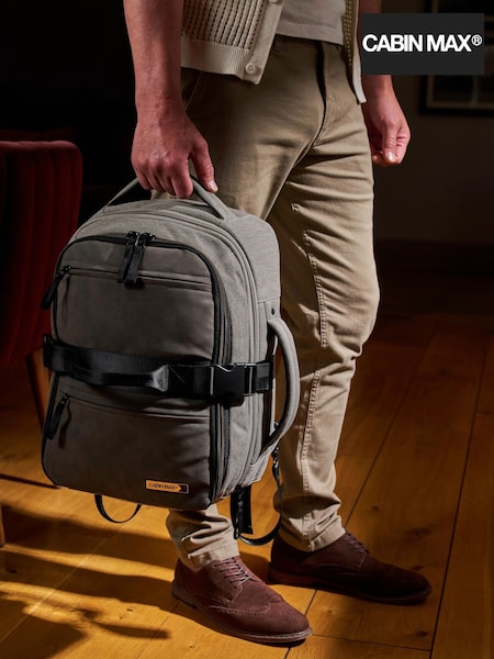 Cabin Max Grey Evos Expandable Backpack (H87430) | €63