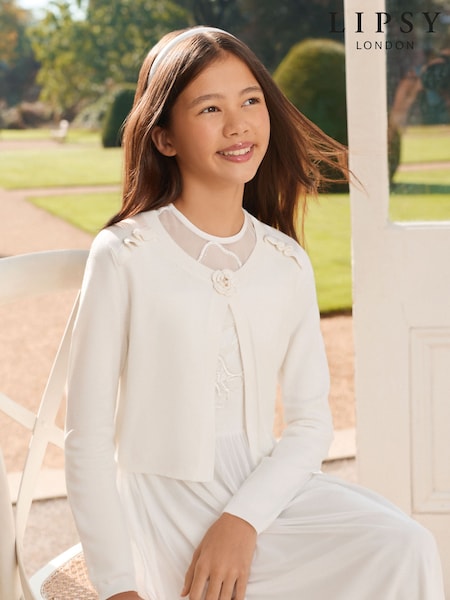 Ivory Corsage - Lipsy Occasion Bolero Cardigan (5-16yrs) (H87497) | 32 € - 45 €