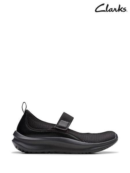 Clarks Black Solevana Jane Shoes (H87525) | €88