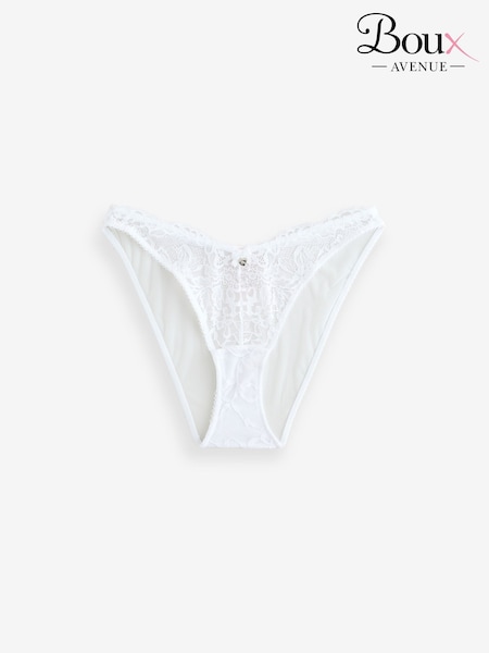 Weiß - Boux Avenue Lace Billie Briefs (H87608) | 22 €