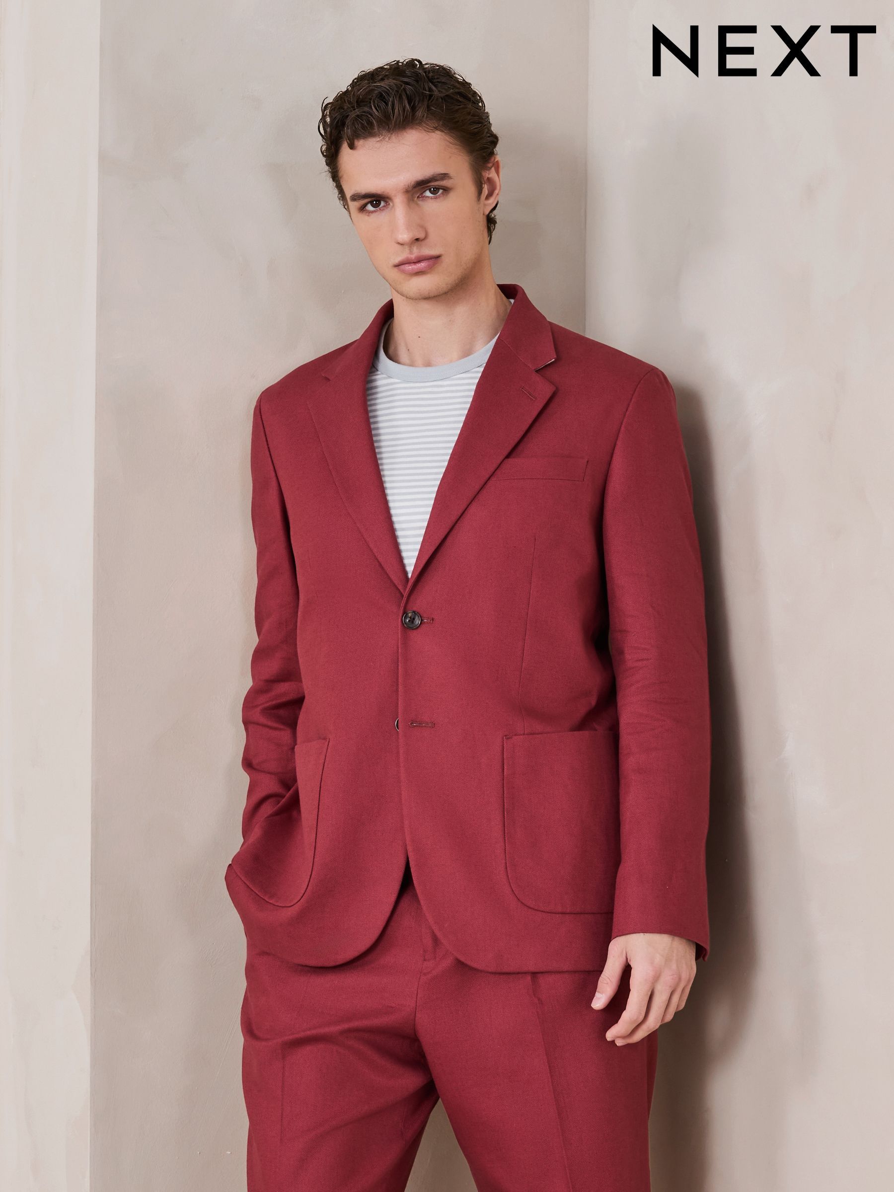 Buy Men's Blazers and Formal Jackets Red Online | Next Turkey