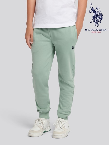 أخضر - U.S. Polo Assn. Boys Double Horsemen Loopback Joggers (H87708) | ‏175 د.إ.‏ - ‏ 210‏ د.إ.