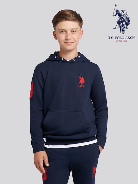 U.S. Polo Assn. Navy Blue Boys Player 3 Hoodie (H87716) | €60 - €72