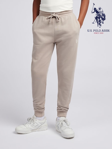 U.S. Polo Assn. Natural Boys Double Horsemen Loopback Joggers (H87740) | 148 QAR - 178 QAR