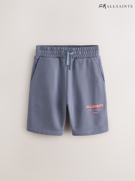 Mittelblau - smALLSAINTS Underground Sweat 100% Cotton Shorts (H87870) | 34 € - 44 €