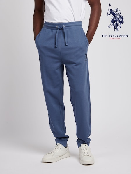 U.S. Polo Assn. Blue Mens Player 3 Loopback Joggers (H88089) | €78