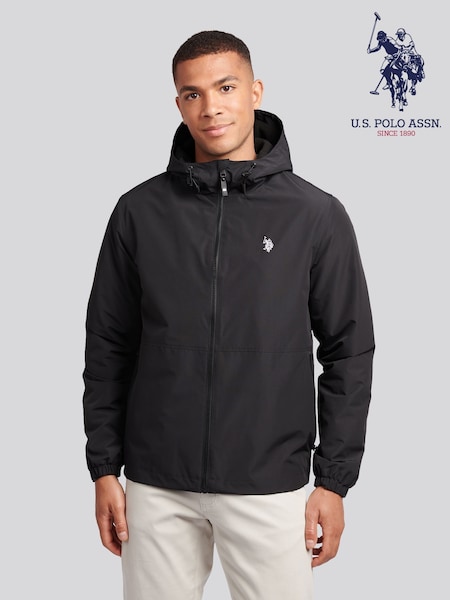 U.S. Polo Assn. Mens Fleece Lined Windbreaker Jacket (H88133) | R$ 940