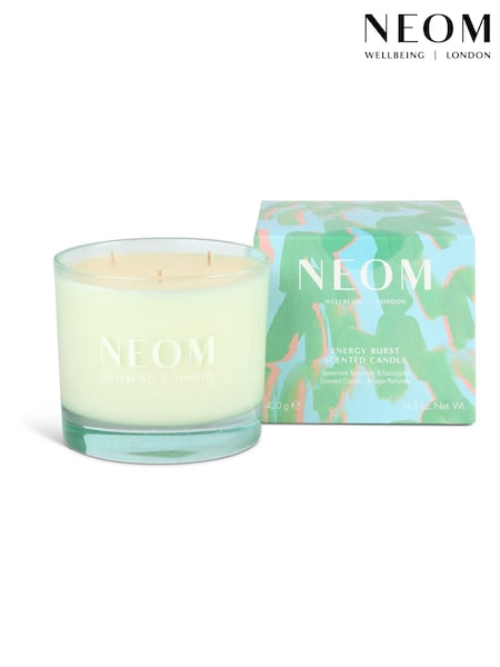 Neom Energy Burst 3 Wick Candle 420g (H88143) | €72