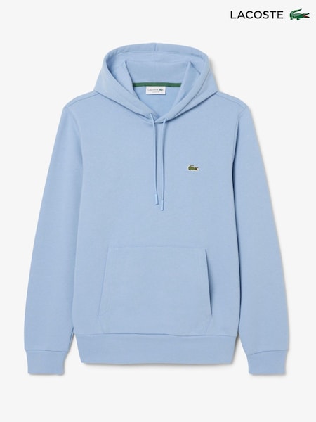 Lacoste Blue Brushed Fleece Hoodie (H88413) | €209