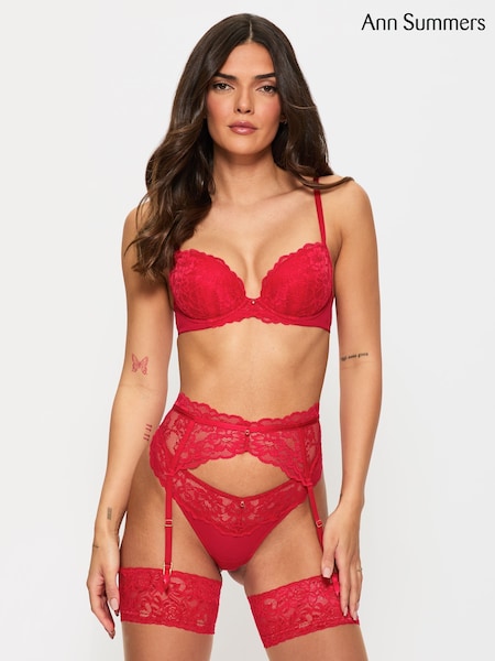 Ann Summers Red Sexy Lace Suspender Belt (H89052) | €17