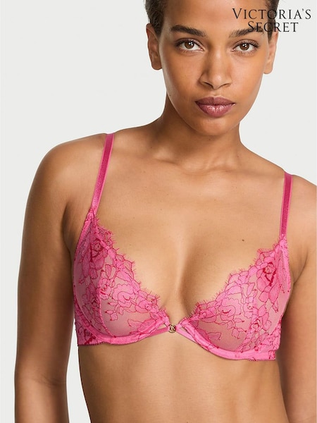 Victoria's Secret Rose Garden Pink Lace Bra (H89237) | €53