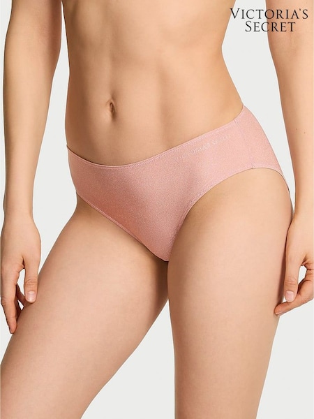 Victoria's Secret Royal Pink Bikini Shimmer Mid-Rise Knickers (H89252) | €18.50