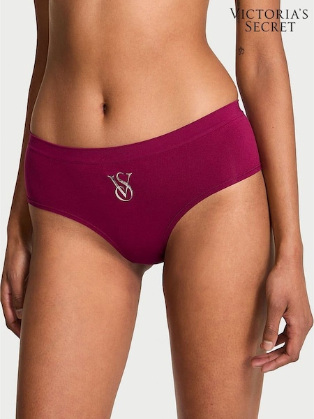Victoria's Secret Fresh Jam Purple Hipster Sparkle Logo Knickers (H89380) | €11.50