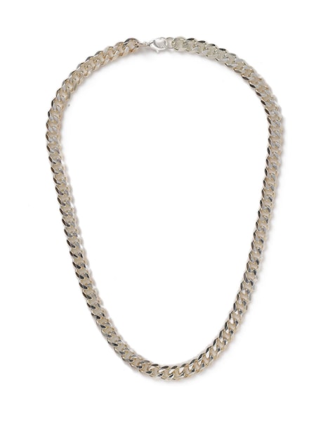 DCK Mens Stainless Steel Curb Chain Necklace (H89425) | €33