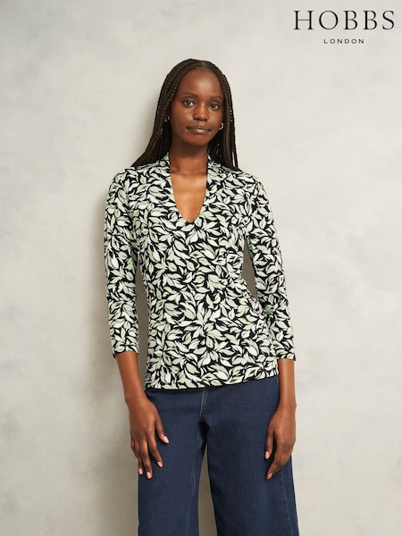 Verde - Hobbs Aimee Printed Top (H89612) | 64 €
