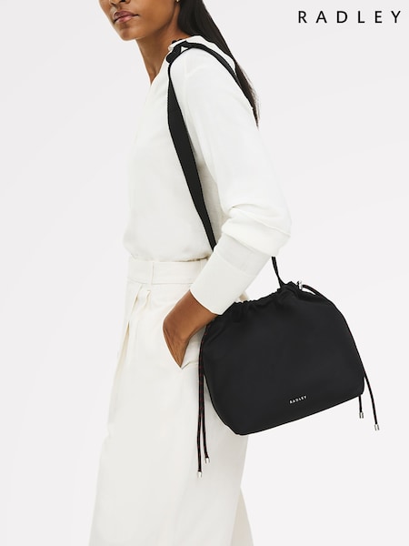 Radley Small Eden Row Open Top Cross-Body Black Bag (H89663) | €126