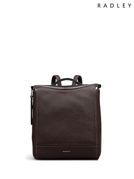 Radley Small Oak Street Zip Top Brown Backpack (H89681) | 282 €
