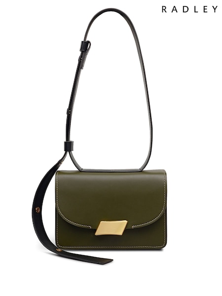 Radley Small Green The Belsize Flap Over Shoulder Bag (H89723) | R$ 2.555