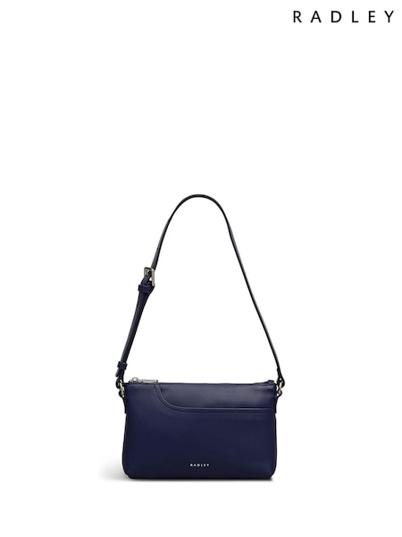 Radley Blue Pockets Zip Top Shoulder Bag (H89732) | 197 €