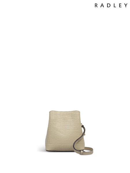 Radley Small Dukes Place Faux Croc Compartment Cross-Body White Bag (H89738) | 282 €