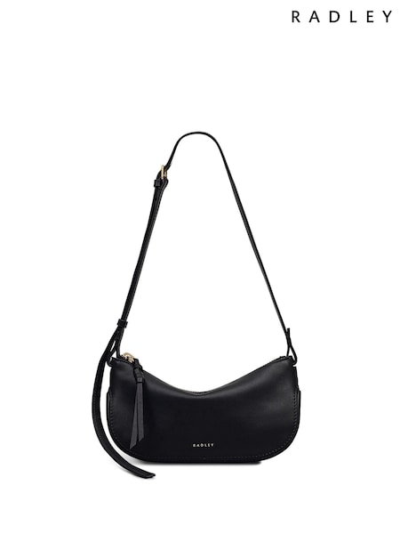 Radley Small The Iris Zip-Top Cross-Body Black Bag (H89858) | R$ 1.375