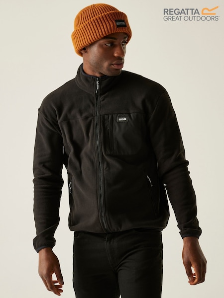 Regatta Black Frankie Full Zip Fleece (H90013) | R$ 295