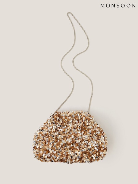 Monsoon Kira Sequin Clutch Bag (H90157) | 3 304 грн