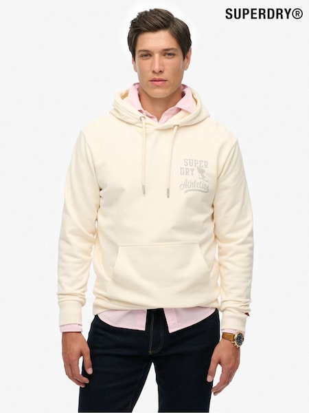 Superdry Cream Athletic Essentials Hoodie (H90279) | €69