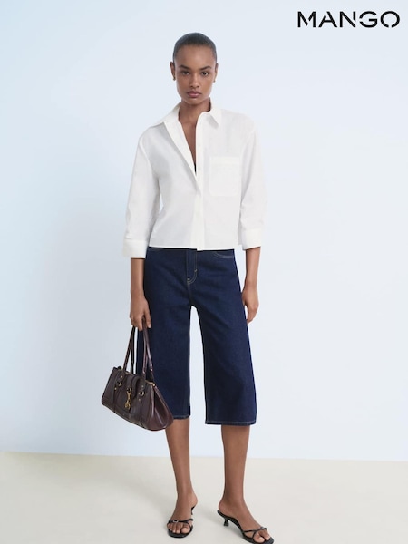 Mango White Fab Shirt (H90420) | €59