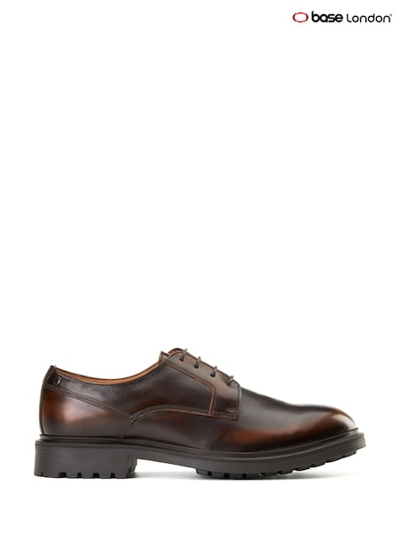 Base London Brown Locke Lace Up Shoe (H90490) | €118