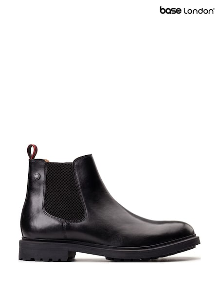 Preto - Base London Roebuck Chelsea Boot (H90519) | R$ 840