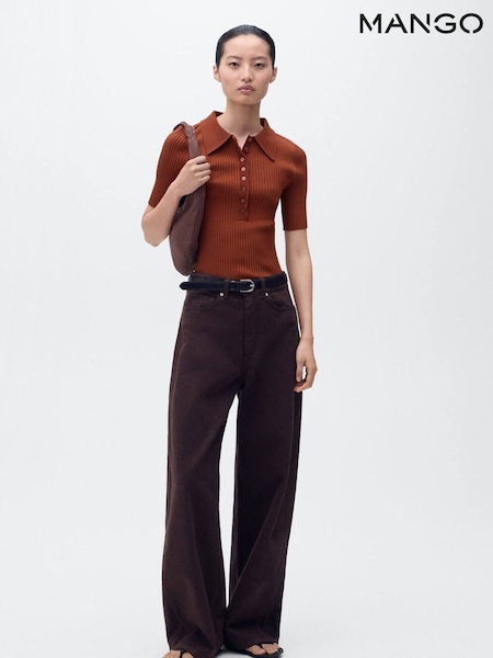Mango Brown Polar Sweater (H90564) | €45