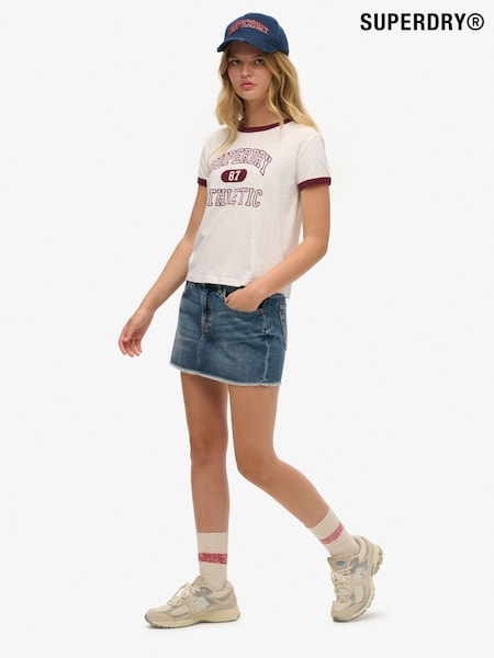 Superdry Denim Mini Skirt (H90807) | R$ 445